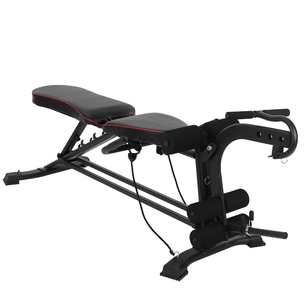 GoSuperFit™ Adjustable Sit-Up Flat Fly Weight Bench